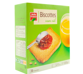 Biscottes sans sel – Belle France