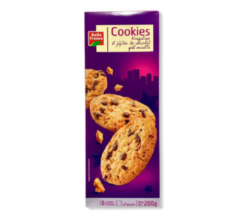 Cookies nougatine aux pepites chocolat – Belle France