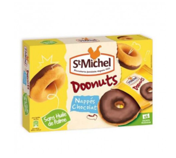 Donnuts nappés chocolat – St Michel