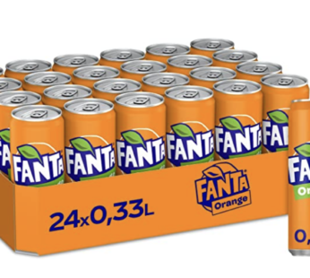 Pack 24 canettes Fanta Orange – 33cl