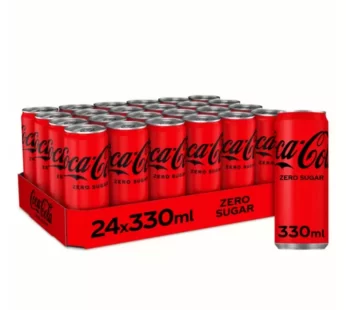 Pack 24 canettes Coca 0 – 33cl